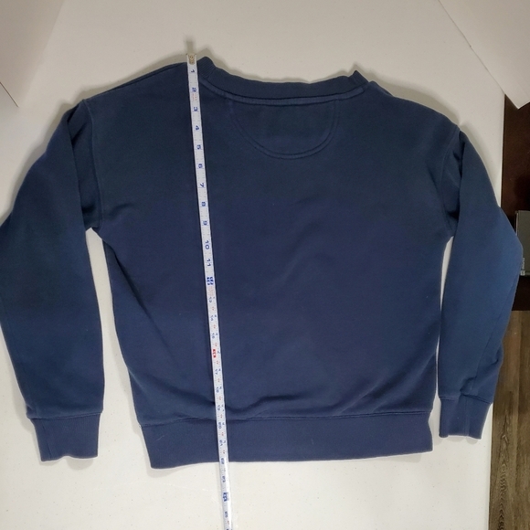 Calvin Klein cropped fleece pullover, sz: S - Picture 4 of 5